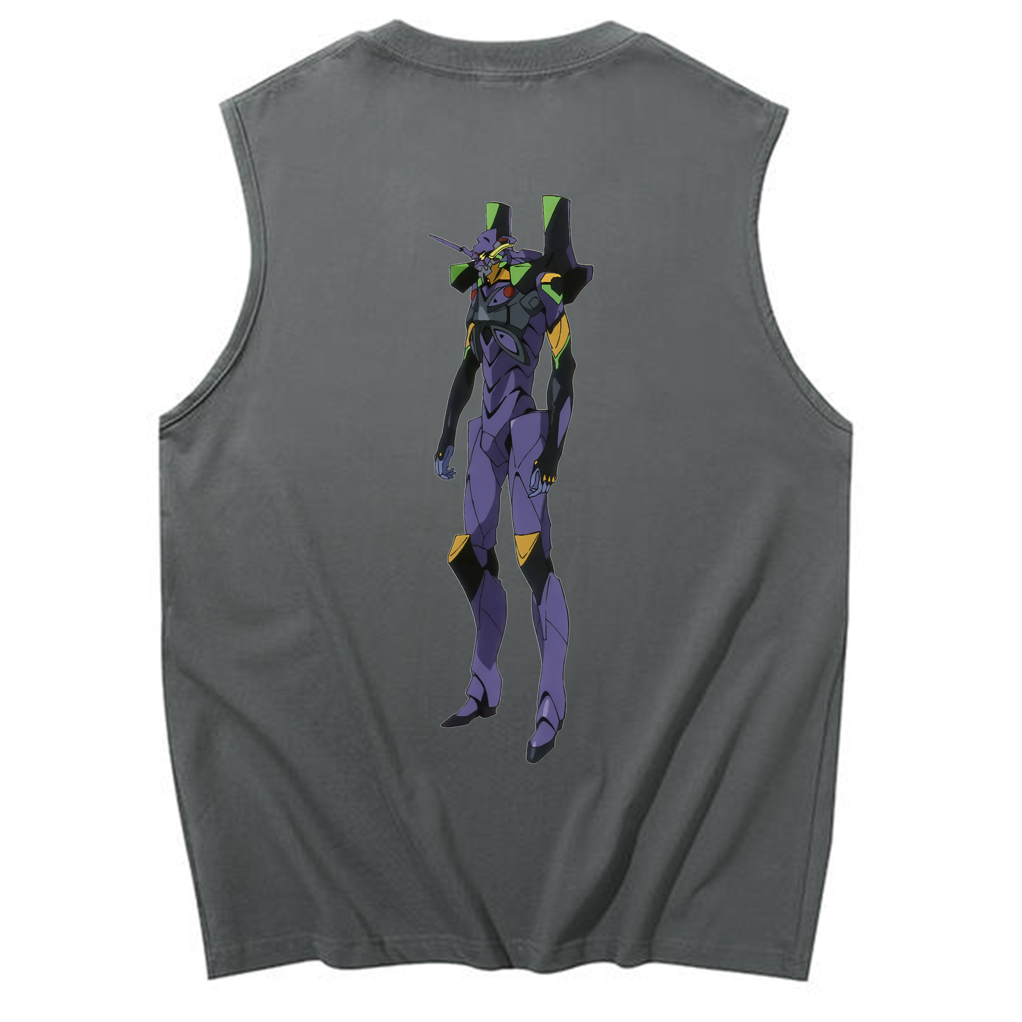 （画像用） EVA 新世紀エヴァンゲリオン コットン100％タンクトップ（背面プリント）
